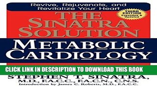 New Book The Sinatra Solution: Metabolic Cardiology