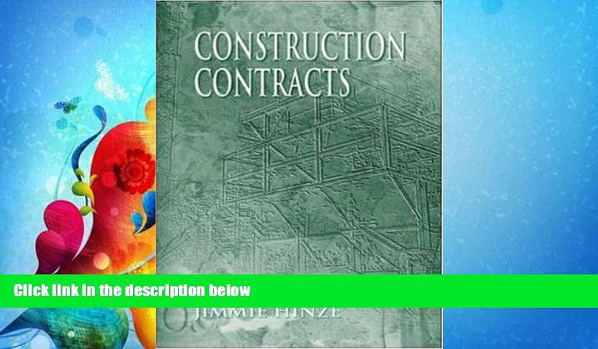 Contracts FAVORITE Construction BOOK