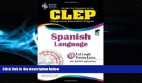FREE DOWNLOAD  Best Test Preparation for the CLEP Spanish Language READ ONLINE