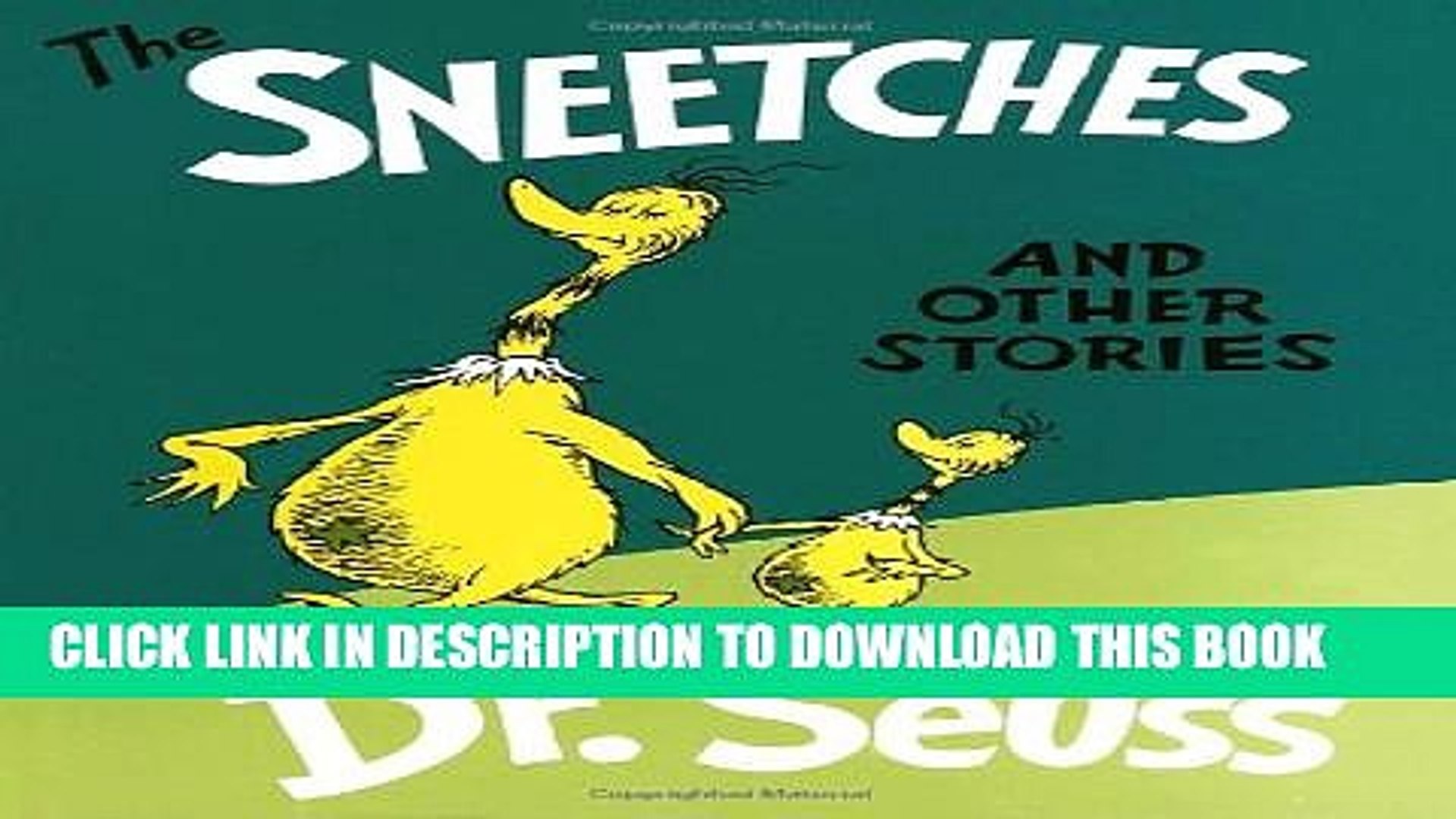 Pdf The Sneetches And Other Stories Full Collection Video Dailymotion