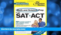 READ book  Math and Science Prep for the SAT   ACT: 2 Books in 1 (College Test Preparation) READ