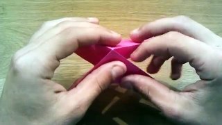 How To Make an Origami Tulip Flower.