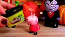 Play Doh Peppa Pig Dress Up as Vampire Halloween Costumes new with Dracula & Swamp Monster