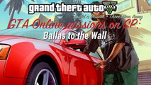 GTA V - GTA Online missions on SP #2: Ballas to the Wall Walkthrough (Build a Mission mod)