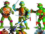 Tortugas Ninja jóvenes mutantes figuras