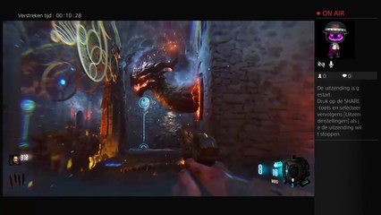 Proberen van de 4 bogen te halen