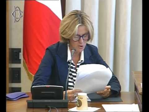Roma - Livelli essenziali di assistenza, audizione Lorenzin (05.10.16)