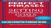 New Book Perfect Phrases for Setting Performance Goals, Second Edition (Perfect Phrases Series)