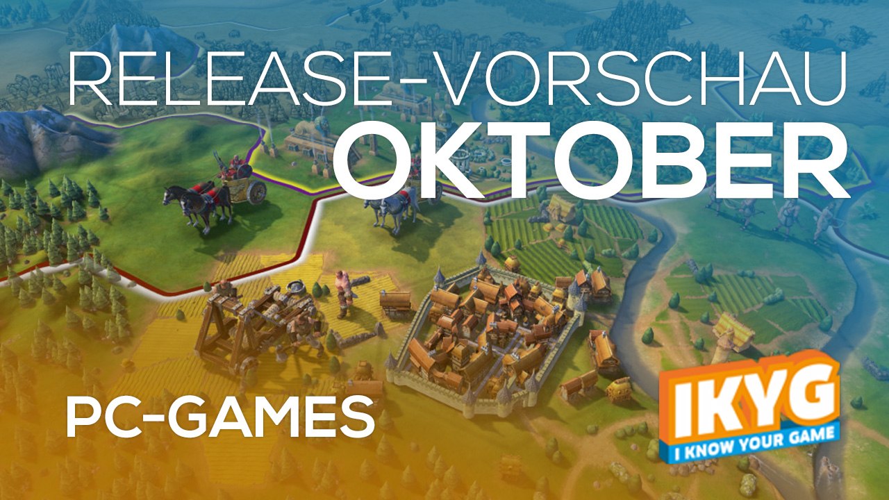 Games-Release-Vorschau - Oktober 2016 - PC // powered by chillmo.com