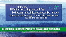 New Book The Principal s Handbook for Leading Inclusive Schools