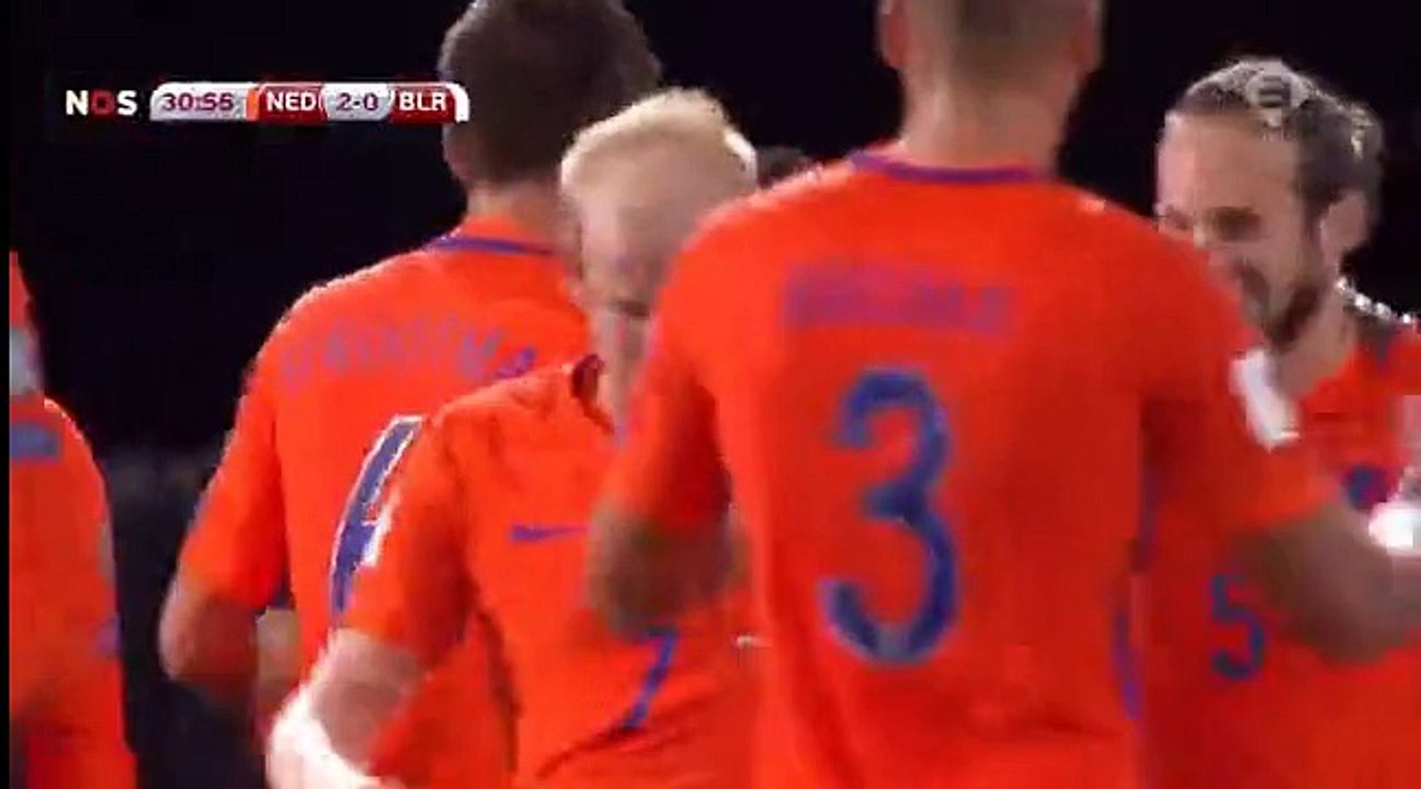 Quincy Promes Second Goal HD - Netherlands 2-0 Belarus 07.10.2016