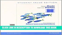 Collection Book Foundations of Microeconomics, Student Value Edition Plus NEW MyEconLab with