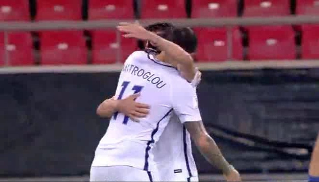 2-0 Petros Mantalos Goal HD - Greece 2-0 Cyprus 07.10.2016 HD