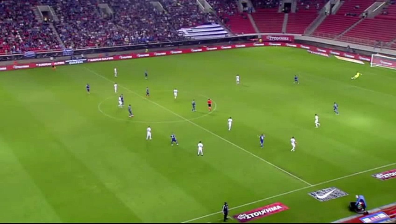 Petros Mantalos SUPER GOAL Greece 2-0  Cyprus 07.10.2016 HD