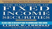 New Book The Handbook of Fixed Income Securities, Eighth Edition