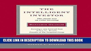 New Book The Intelligent Investor: The Classic Text on Value Investing