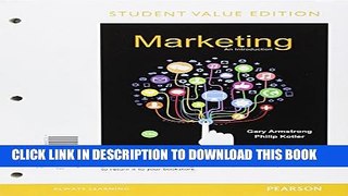 New Book Marketing: An Introduction, Student Value Edition Plus MyMarketingLab with Pearson eText