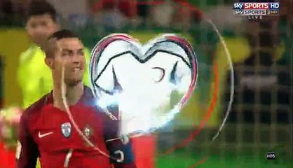 Cristiano Ronaldo Hattrick Goal HD - Portugal 4-0 Andorra 07.10.2016 HD