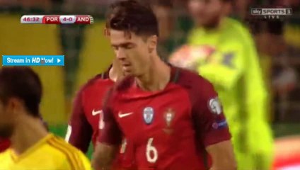 Cristiano Ronaldo GOAL Portugal	4-0	Andorra 07.10.2016