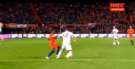 3-1 Davy Klaassen Goal - Netherlands  3-1 Belarus 07.10.2016