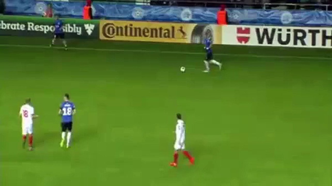 Konstantin Vassiljev Goal - Estonia 2-0 Gibraltar - (07_10_2016)