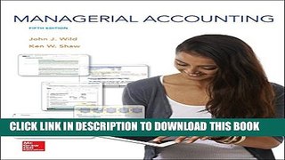 New Book Managerial Accounting