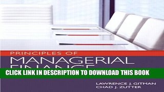 New Book Principles of Managerial Finance (13th Edition)