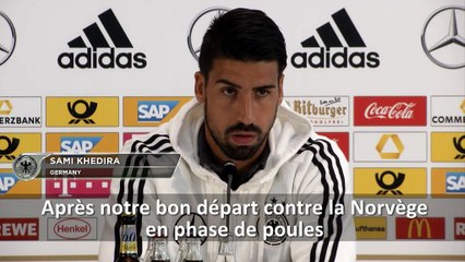 Qualif. CdM 2018 - Khedira : "Nous sommes très motivés"
