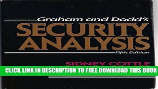 [PDF] Graham and Dodd s Security Analysis: Fifth Edition Popular Online