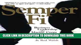 New Book Semper Fi: Business Leadership the Marine Corps Way