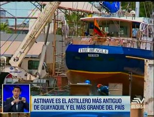 En los astilleros de Guayaquil se construyeron grandes navíos