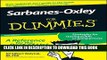 Collection Book Sarbanes-Oxley For Dummies