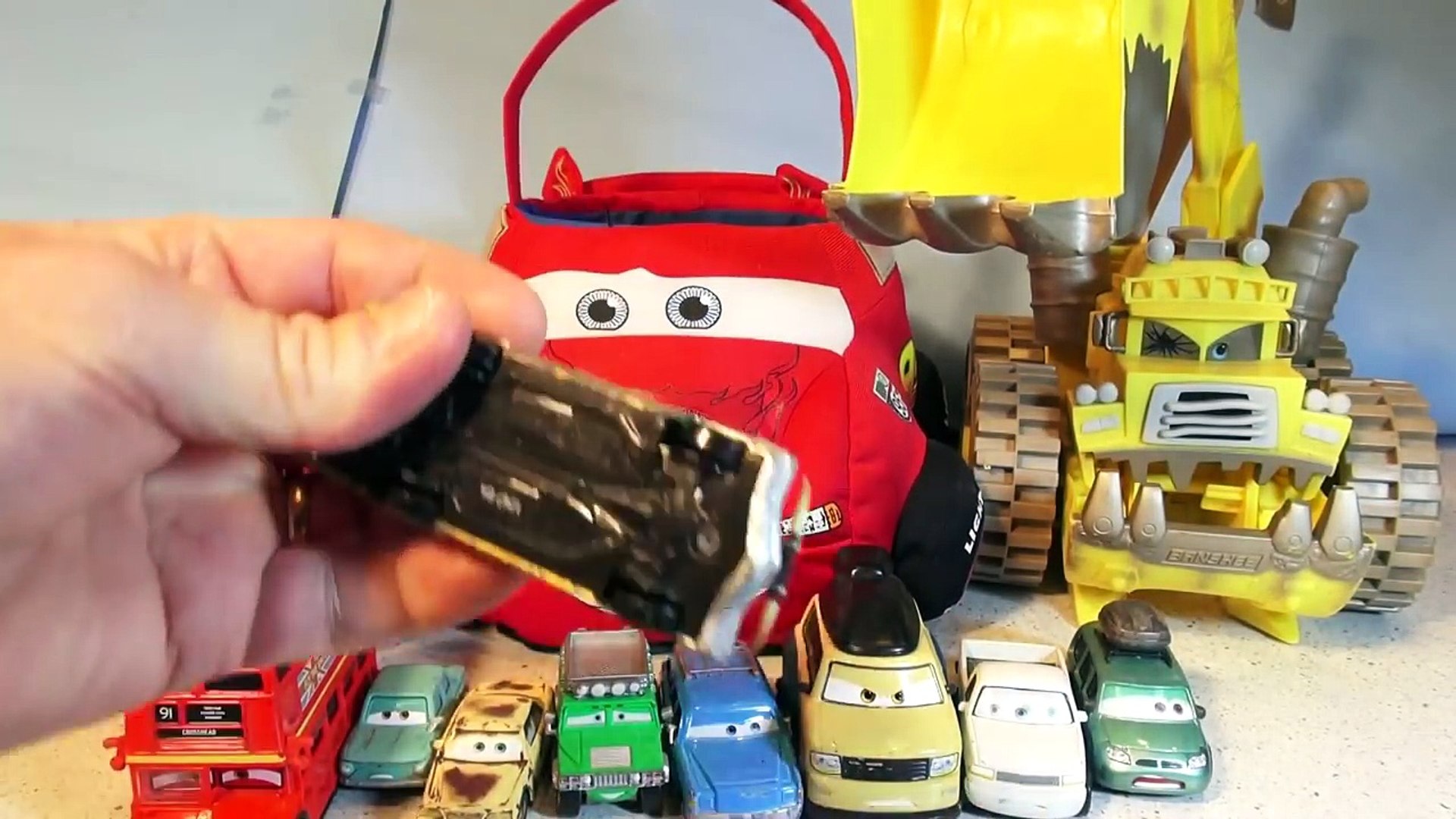 Disney Pixar Cars Lightning McQueen Counting Cars from Cars and Cars 2