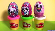 Hello Kitty Googly Eyes Surprise Eggs - Ojos Saltones Huevos Sorpresa ハローキティ