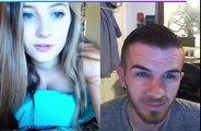 Christina Video chat new-cute girl chatting with boy (soo Funny! )