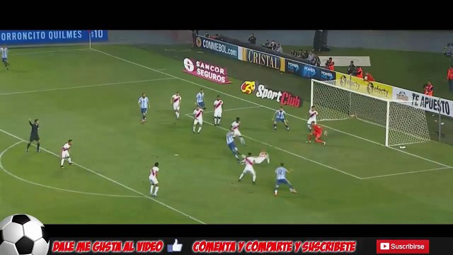 Peru vs Argentina 2-2 RESUMEN GOLES HD Eliminatorias 2016 ( Rusia 2018 )