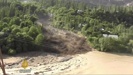 Increasing global temperatures changing Tajikistan's landscape