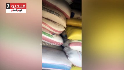 ضبط 290 طن أرز شعير بمخازن بغرض حجبها عن الأسواق بكفر الشيخ
