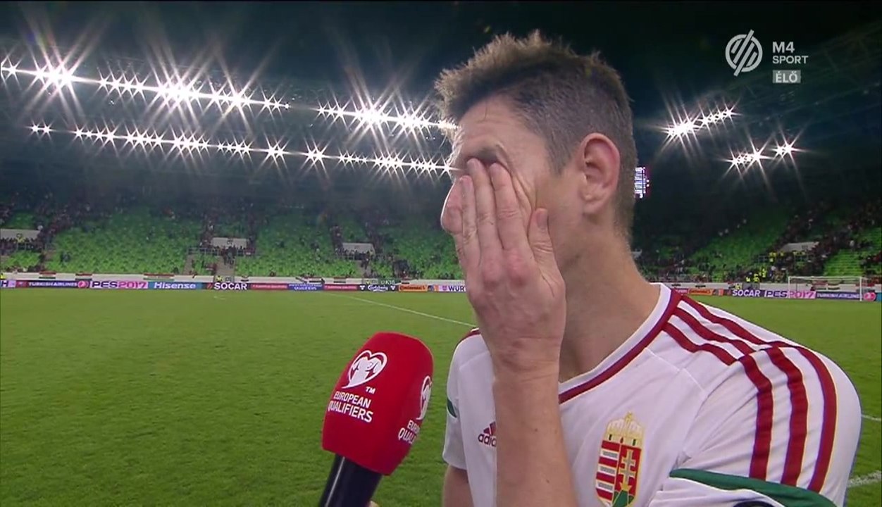 Gera Zoltán a Svájc elleni mérkőzés után