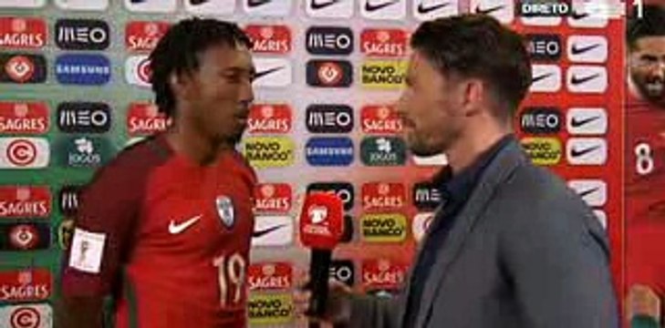 Portugal VS Andorra 6-0 - Flash Interview com Ronaldo, André Silva e Fernando Santos 07_10_2016