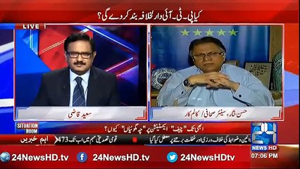 COAS Raheel Sharif's popularity graph will immediately go down if he fails to deliver - Hassan Nisar