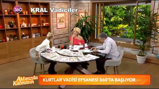 Kanal 360'ın sunucusu: Kurtlar Vadisi Pusu ile ilgili süpriz olabilir.