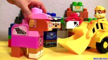 Disney Paw Patrol Rubbles Bulldozer Ionix Mega Bloks First Learners Blocks Baby Toys Marshall