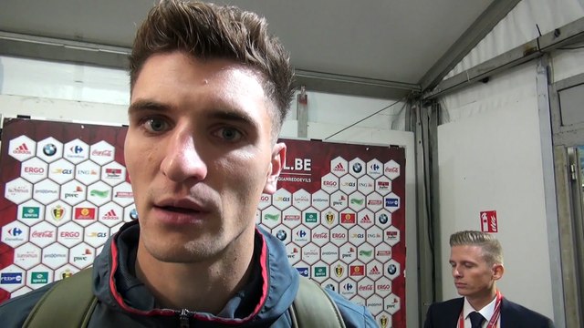 Meunier après Belgique-Bosnie