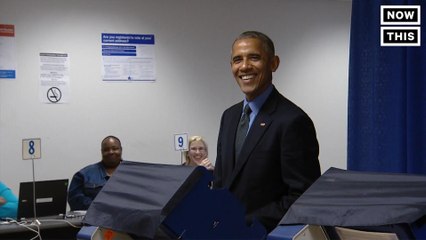 President Obama Just Voted