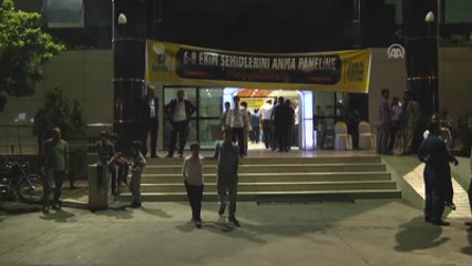 6-8 Ekim Şehitlerini Anma" Etkinliği