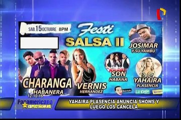 Yahaira Plasencia continúa con presentaciones al interior del país