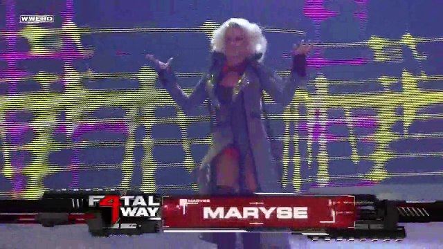 WWE Maryse vs Eve Torres vs Gail Kim vs Alicia fox Divas Championship match