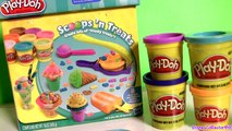 Play Doh Popsicles Scoops n Treats DIY Ice Cream Ultimate Rainbow Popsicle Paleta Ghiacciolo