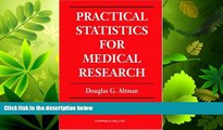 Pdf Online Practical Statistics for Medical Research (Chapman   Hall/CRC Texts in Statistical